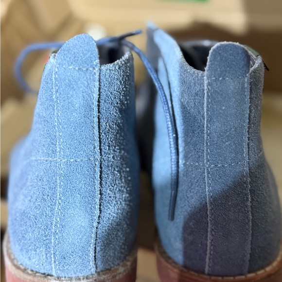 Blue Suede Women Shoes - Picture 2 of 5